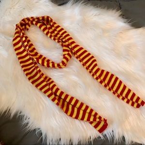 Fun striped scarf